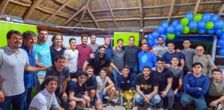 San Fernando: Andreotti agasajó a equipo de Handball, campeón Nacional