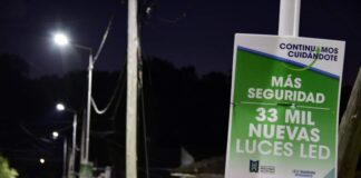Malvinas: Avanza la instalación de luminarias LED en la ciudad de Los Polvorines