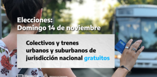 Elecciones generales: El transporte público será libre y gratuito durante el próximo domingo