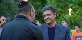 Vicente López: Celebración de Hanukkah, Jorge Macri acompañó a la Comunidad Judía