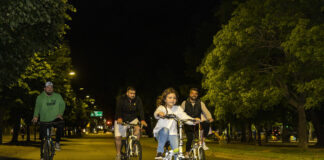 San Isidro: Volvió el paseo de bicicletas nocturno