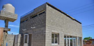 Escobar: Avanza la construcción de un salón comunitario en el barrio Villa Boote
