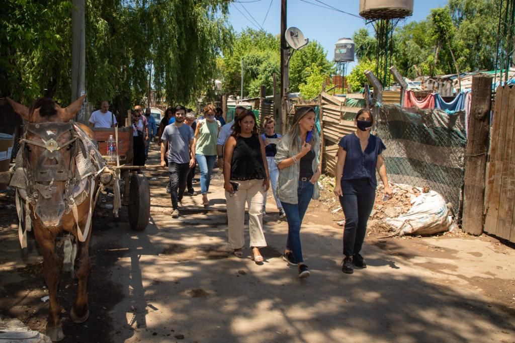 Tigre Malena Galmarini Recorri Junto A Fernanda Mi O Obras De Agua Y