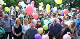 Costa cerró su campaña acompañado de Jorge Macri y Waldo Wolff