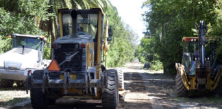 Tigre: Zamora supervisó la primera etapa del plan de asfaltos en el barrio La Bota de Benavídez
