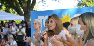 Tigre: 25N – Gisela Zamora encabezó un encuentro de mujeres referentes y militantes del Frente de Todos