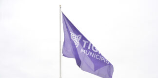 Tigre: El Municipio izó una bandera por el 25N para conmemorar el Día Internacional de la Eliminación de la Violencia contra la Mujer