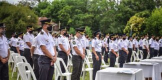 Escobar: En el bicentenario de la Policía Bonaerense, Sujarchuk y Ramil distinguieron al personal