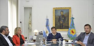 Kicillof y Cuattromo se reunieron con intendentes que suscribieron al programa de Provincia Leasing en 2021