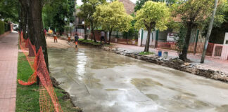 San Isidro: El Municipio renueva el pavimento de Avellaneda