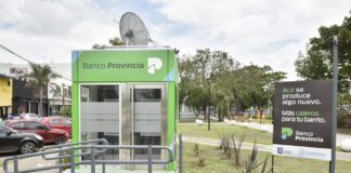 Malvinas: Nuevo cajero automático en la ciudad de Tortuguitas