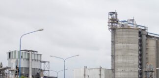 Kicillof participó de la inauguración de una nueva línea de producción de cemento de Loma Negra