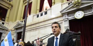 Diputados: Massa fue reelegido presidente por unanimidad de votos afirmativos