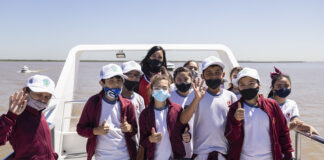 San Isidro: Alumnos bautizaron las nuevas islas del Delta y fueron a conocerlas