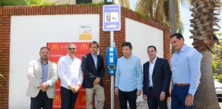 San Isidro: En el McDonald’s presentaron la primera estación de carga para automóviles eléctricos