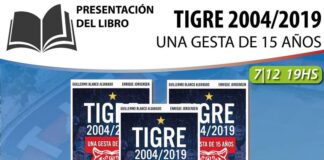 San Fernando: Este martes se presentará el libro “Tigre 2004-2019, una gesta de 15 años” en el Teatro Martinelli