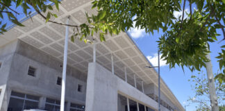 Tigre: El intendente Zamora supervisó el avance de obras en el nuevo edificio de la secundaria N°19 en Troncos del Talar