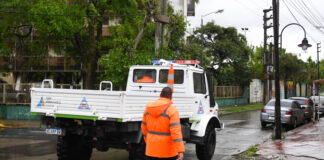 San Fernando: El Municipio asistió a los vecinos por el temporal y la sudestada