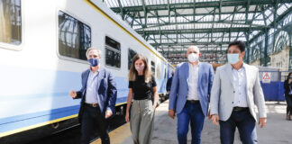 El ministro Guerrera en Mar del Plata: viajó en tren, recorrió controles viales del operativo viajá seguro y participó del ciclo “entrentenerte” que ya tuvo la presencia de 18 mil personas