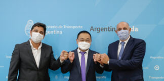Transporte y Trenes Infraestructura firmaron tres memorandos con china para ampliar el plan de modernización del transporte ferroviario