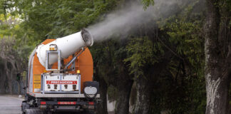 San Isidro: Posse supervisó operativo de fumigación contra el dengue