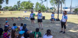 AySA concientiza sobre el cuidado del agua y el medioambiente en las colonias de verano infantiles