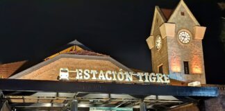 Tigre: Trenes Argentinos restauró el reloj monumental de la torre de la estación