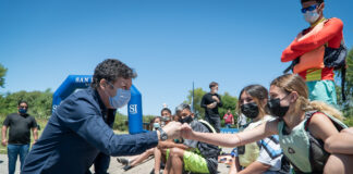 San Isidro: Posse visitó el comienzo de las colonias de verano