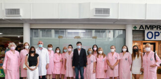 San Isidro: Posse visitó el banco de medicamentos de las Damas Rosadas en el Hospital Central