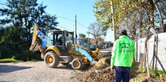 Escobar: Continúa con las obras de mejoramiento del espacio público en distintos puntos del distrito