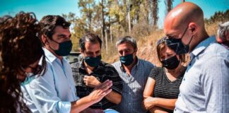 Escobar: Beto Ramil supervisó obras de pavimentación y puesta en valor del espacio público