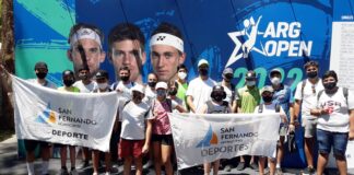 San Fernando: La Escuela Municipal de Tenis visitó el ATP Argentina Open