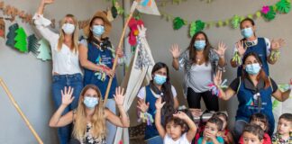 San Fernando: Con un campamento, comenzaron las colonias de los Jardines Maternales