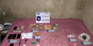 Escobar: Desbaratan una banda narco criminal y secuestran una importante cantidad de drogas en la localidad de Garín