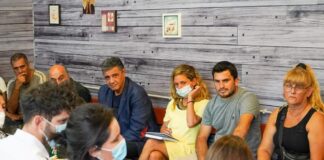 Jorge Macri en San Fernando junto a concejales del partido