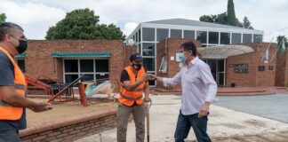 San Isidro: Posse supervisó las obras de jardines de infantes municipales