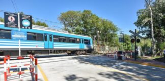 San Fernando: Trenes Argentinos reabrió el Paso a Nivel Guido Spano