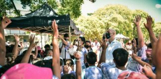 Escobar: Colonias de Verano 2022, Beto Ramil compartió la jornada de cierre de una temporada histórica con más de 4500 personas inscriptas