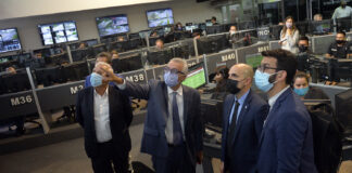 Tigre: Julio Zamora recibió al Jefe de Seguridad de la Embajada de Israel en el marco de una capacitación al personal policial