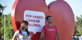 Tigre: En el Día de los enamorados, el Municipio realizó una jornada de concientización bajo el lema “por amores libres sin violencia”