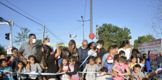 Tigre: Con una celebración familiar, Julio Zamora inauguró el espacio público N°71 en el Municipio