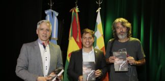 Kicillof participó de la presentación del libro “Evo. Operación Rescate”