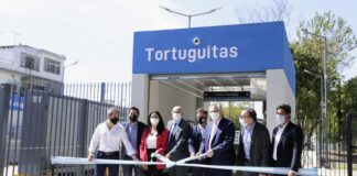 Kicillof y Alberto Fernández inauguraron la estación Tortuguitas del ferrocarril Belgrano Norte