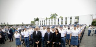 Kicillof y Alak inauguraron el nuevo edificio de la Escuela de Cadetes del Servicio Penitenciario Bonaerense