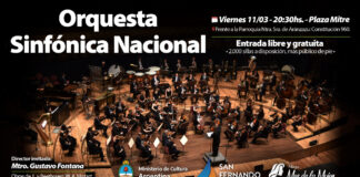 San Fernando: La Orquesta Sinfónica Nacional vuelve al Municipio