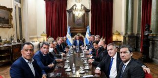 Massa recibió a los gobernadores en el marco del debate por el Acuerdo con el FMI