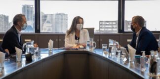 Malena Galmarini se reunió con representantes del Banco Mundial para supervisar los avances del Sistema Riachuelo