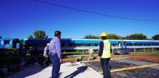 Tigre: Avanzan las obras en el entorno de la Estación General Pacheco y la nueva plaza bajo la 197