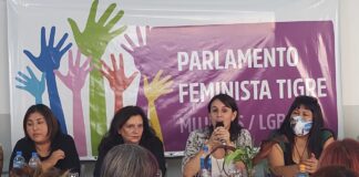 Tigre: Roxana López participó del Parlamento de Mujeres y Diversidades en Tigre