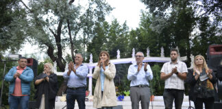 Tigre: Julio y Gisela Zamora reconocieron la labor social de vecinas de la localidad de Benavídez